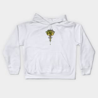 Succulent Queen Symbol Kids Hoodie